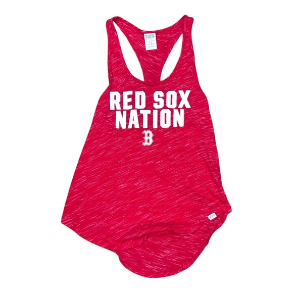 Pink Victorias Secret Red Sox Nation Racerback Athletic Tank Top M MLB Womens - Picture 1 of 4